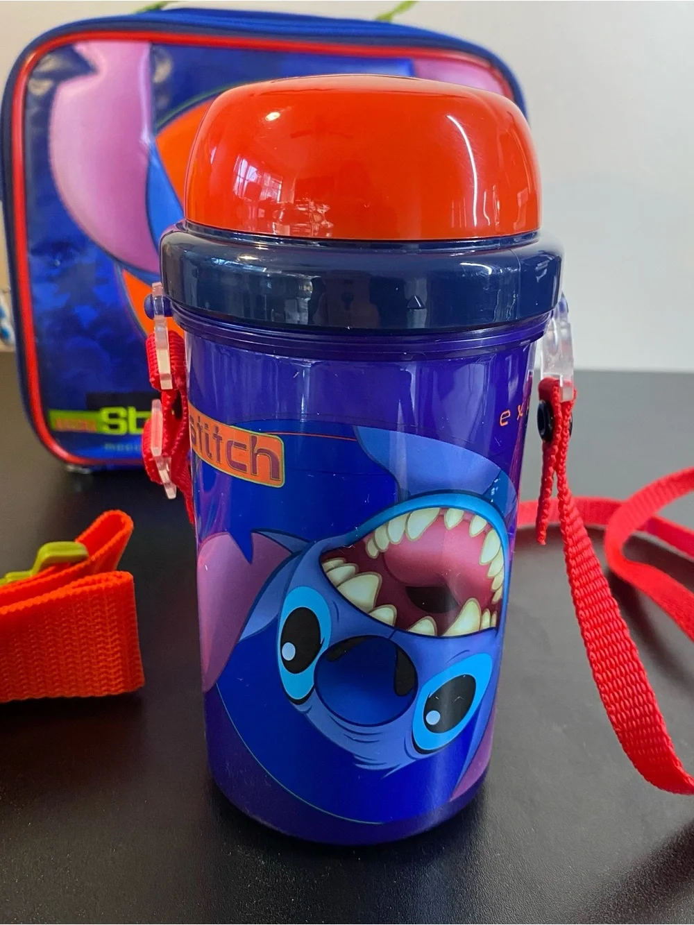 Disney Lilo & Stitch Insulated Lunch Box & Water Bottle Set Retro